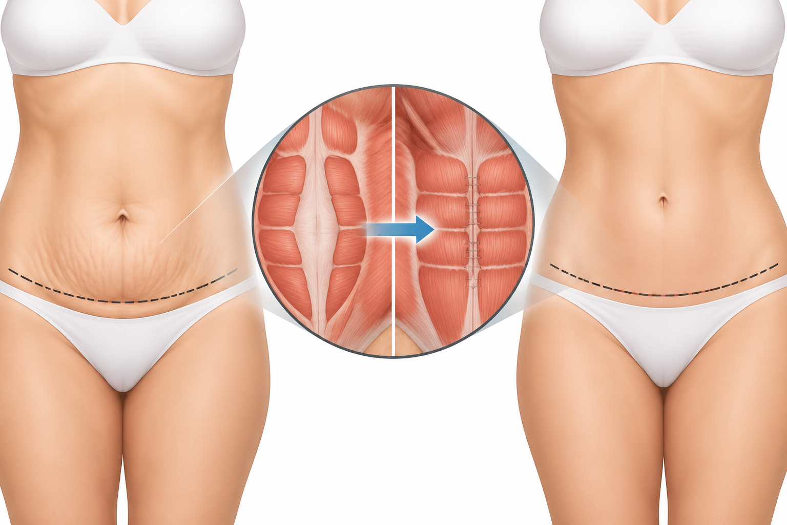 What Is Muscle Repair During a Tummy Tuck?